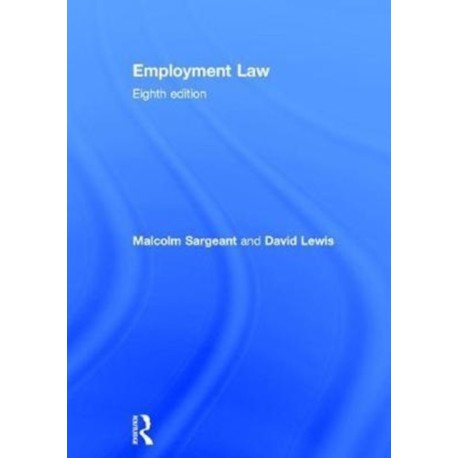 Employment Law: Eighth edition