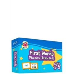 First Words Phonics Flashcards for Ages 3-5