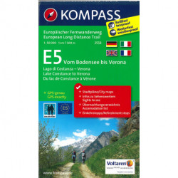 Europäischer Fernwanderweg E5 vom Bodensee bis Verona