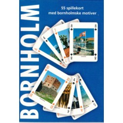 Spillekort med 55 bornholmske motiver