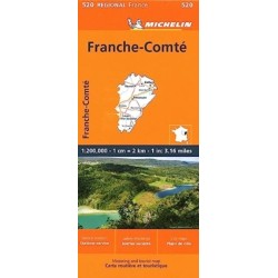 Franche-Comte - Michelin Regional Map 520
