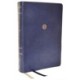 KJV, The Woman's Study Bible, Blue Leathersoft, Red Letter, Full-Color Edition, Comfort Print (Thumb Indexed): Receiving God's Truth for Balance, Hope, and Transformation