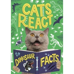 Cats React to Dinosaur Facts