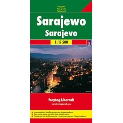 Sarajevo Map 1:17.500