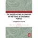 The United Nations Declaration on the Rights of Indigenous Peoples: A Contemporary Evaluation