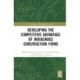 Developing the Competitive Advantage of Indigenous Construction Firms