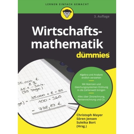 Wirtschaftsmathematik fur Dummies 3e