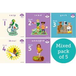 Essential Letters and Sounds: Essential Blending Books: Phase 2 Mixed Pack