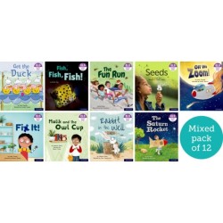 Essential Letters and Sounds: Essential Phonic Readers: Oxford Reading Levels 1+-3: Mixed Pack of 12