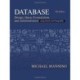 Database Design, Query Formulation, and Administration: Using Oracle and PostgreSQL