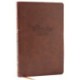 NKJV, The Everyday Bible, Brown Leathersoft, Red Letter, Comfort Print: 365 Daily Readings Through the Whole Bible