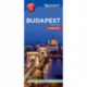 Budapest Street Map Laminated