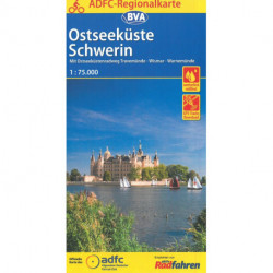 Ostseeküste Schwerin: Mit Ostseeküstenradweg Travemünde - Wismar - Warnemünde