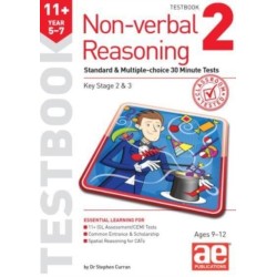 11+ Non-verbal Reasoning Year 5-7 Testbook 2: Standard & Multiple-choice 30 Minute Tests