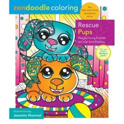 Rescue Pups: Playful Furry Friends to Color and Display