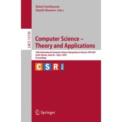 Computer Science – Theory and Applications: 16th International Computer Science Symposium in Russia, CSR 2021, Sochi, Russia, June 28–July 2, 2021, Proceedings