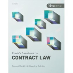Poole's Casebook on Contract Law