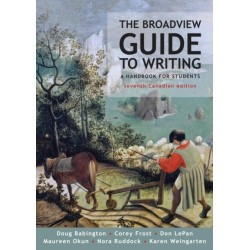 The Broadview Guide to Writing - Seventh Canadian Edition