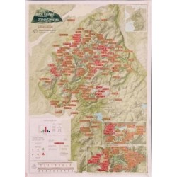 Snowdonia Rock Climbs Collect & Scratch Print