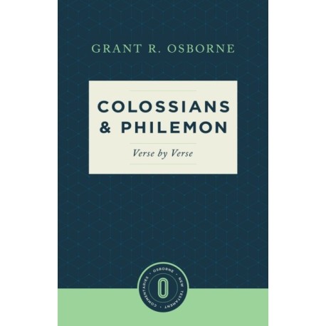 Colossians & Philemon Verse by Verse