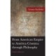 From American Empire to America Cosmica through Philosophy: Prospero's Reflection