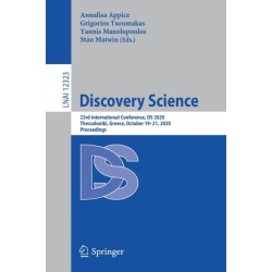 Discovery Science: 23rd International Conference, DS 2020, Thessaloniki, Greece, October 19–21, 2020, Proceedings