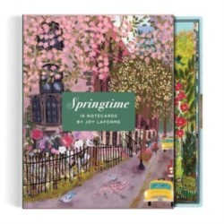 Joy Laforme Everblooming Blank Greeting Card Assortment: 16 notecards