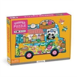 Dumpling Truck 75 Piece Shaped Scene Puzzle
