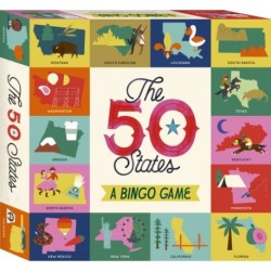 The 50 States Bingo Game: A Bingo Game for Explorers