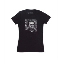 Edgar Allan Poe Melancholy Women's Crew T-shirt Xx-large