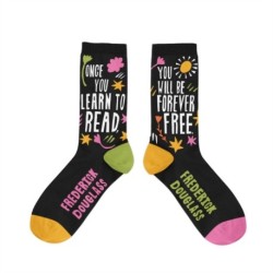 Frederick Douglass: Once You Learn to Read Socks - Small