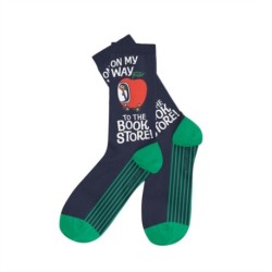 Richard Scarry: On My Way to the Bookstore Socks - Large