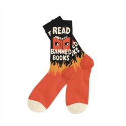 Read Banned Books Socks - Large