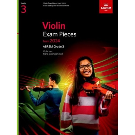 Violin Exam Pieces from 2024, ABRSM Grade 3, Violin Part & Piano Accompaniment