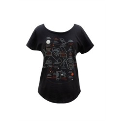 Haruki Murakami Novels Map Women's Relaxed Fit T-shirt Xxx-large