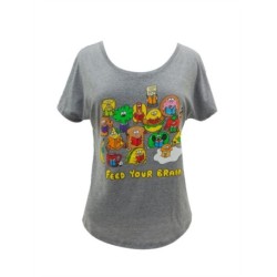 Feed Your Brain Women's Relaxed Fit T-shirt Large