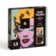 Andy Warhol Marilyn 2-in-1 Sliding Wood Puzzle