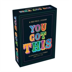 You Got This: An Uplifting Little 100-Piece Jigsaw Puzzle