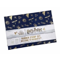 Harry Potter: Welcome to Hogwarts Rubber Stamp Set