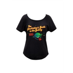 The Hitchhiker's Guide to the Galaxy Black Women Relaxed Fit T-shirt Xx-large