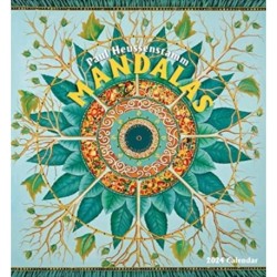 Paul Heussenstamm: Mandalas 2024 Wall Calendar: Mandalas 2024 Wall Calendar