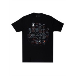 Haruki Murakami Novel Map Unisex T-shirt Medium