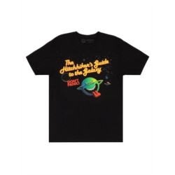 The Hitchhiker's Guide to the Galaxy Black Unisex T-shirt Xxx-large
