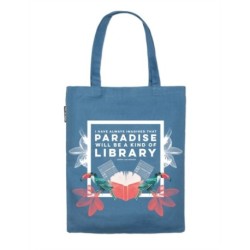 Jorge Luis Borges: Paradise Tote Bag