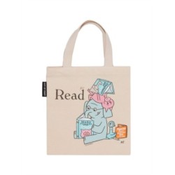 ELEPHANT & PIGGIE Read Kid's Tote Bag
