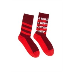 Margaret Atwood: A Word is Power Socks - Large