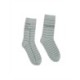 Library Card (Light Gray) Socks - Large