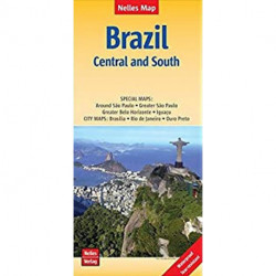Brazil: Central and South, Nelles Map