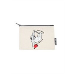 Book Sloth: Let's Hang and Read Pouch