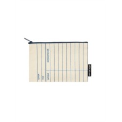 Library Card (Natural) Pouch